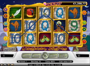 Arabian Nights slotmaskinen SS-02