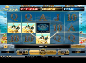 Mega Fortune Dreams slotmaskinen SS-07