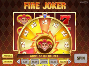 Fire Joker slotmaskinen SS-06
