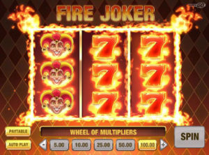 Fire Joker slotmaskinen SS-07