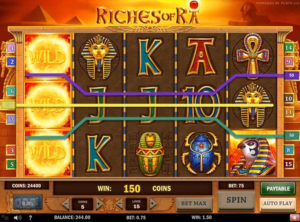 Riches of Ra slotmaskinen SS-01