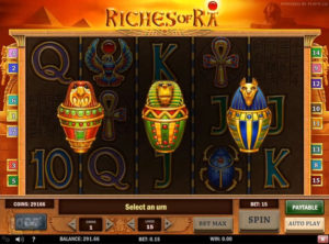 Riches of Ra slotmaskinen SS-04