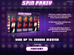Spin Party slotmaskinen SS-01