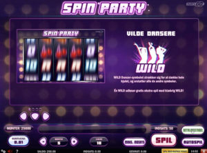 Spin Party slotmaskinen SS-02